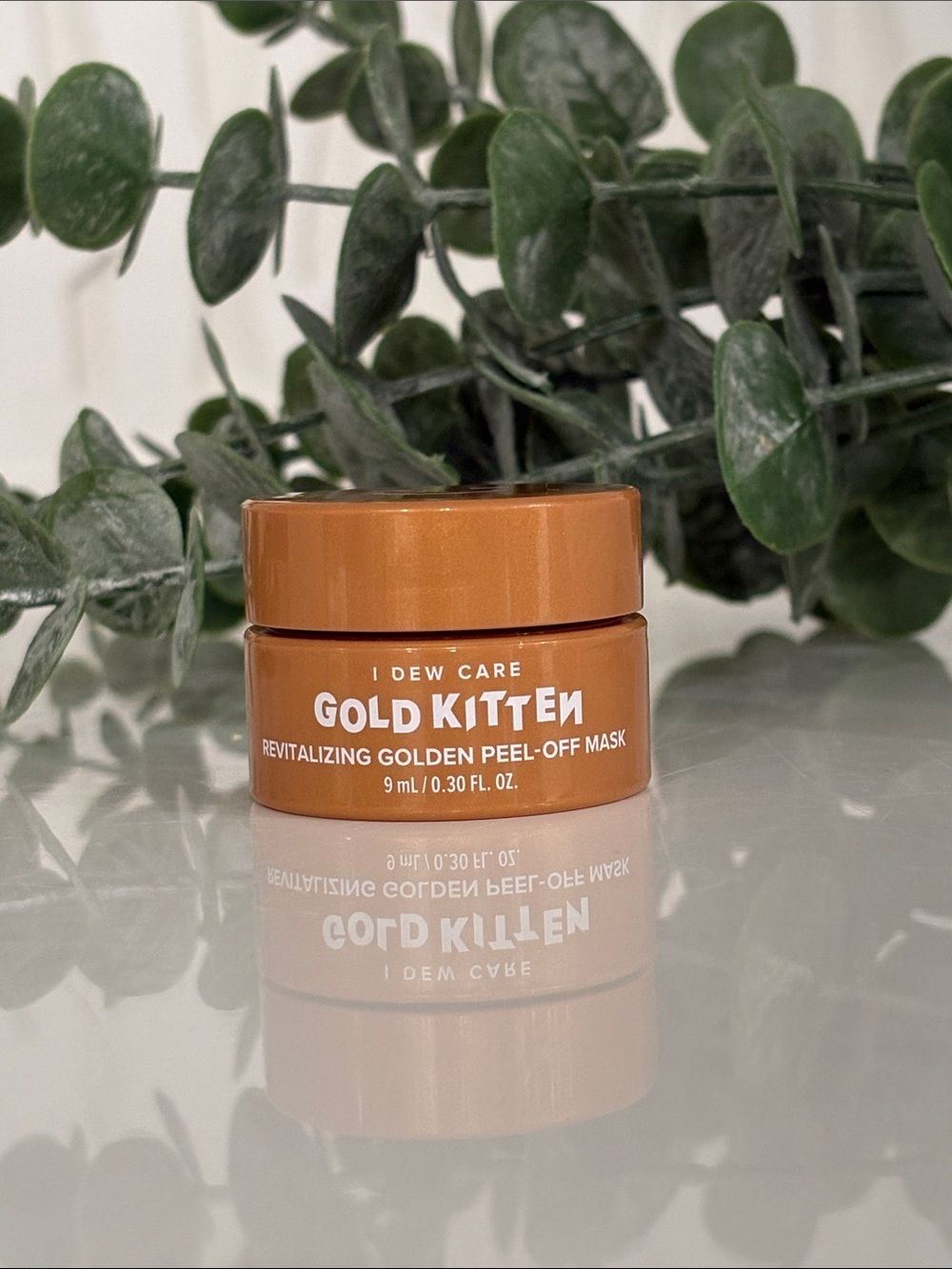 I Dew Care Gold Kitten Revitalizing Golden Peel-Off Mask - Orange Jar